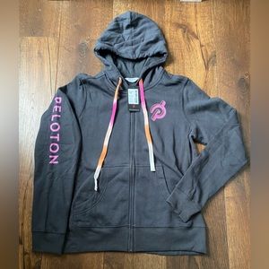 NWT Women’s Peloton Gray zip-up sweatshirt Medium